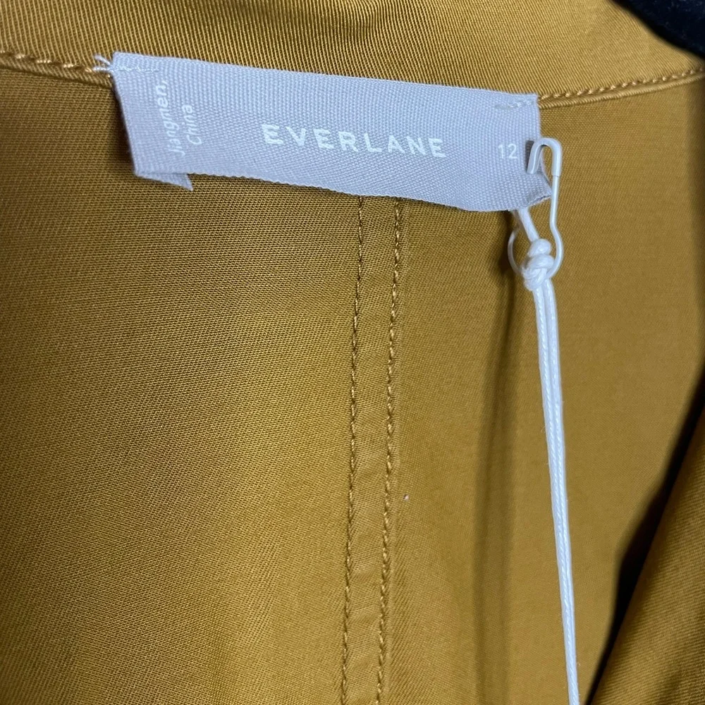Everlane Mustard Jumpsuit